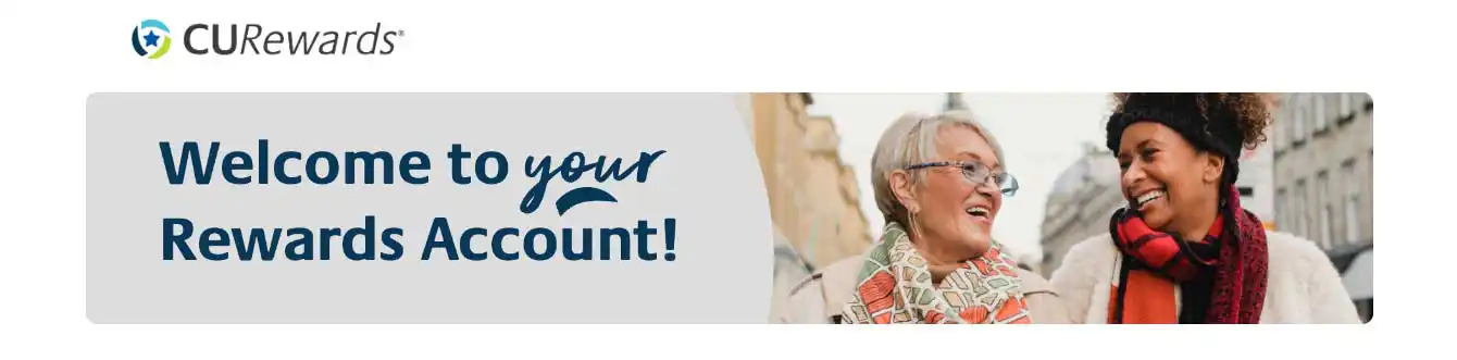 CU Rewards. Welcome to your rewards account.