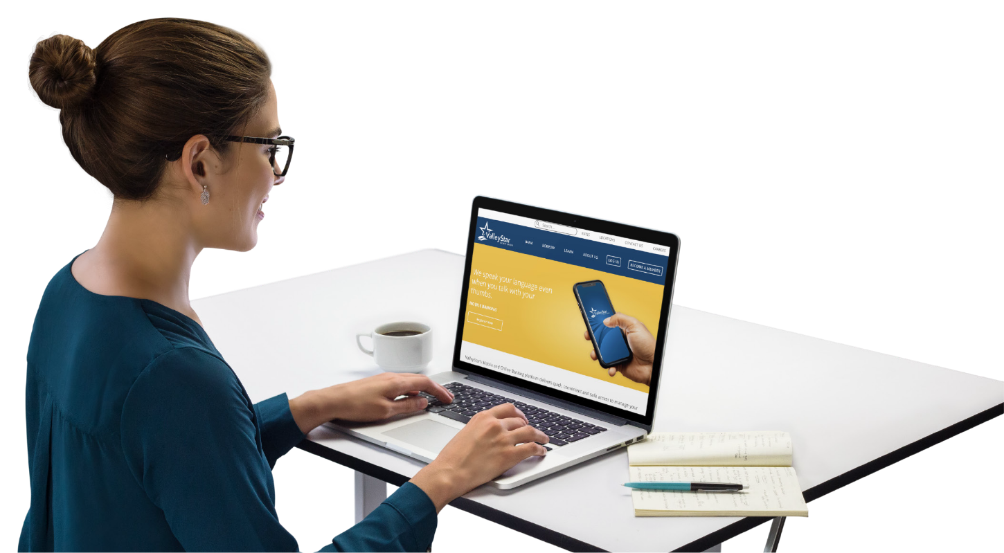 Woman on laptop