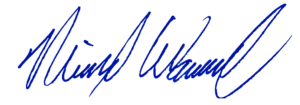 M Warrell signature
